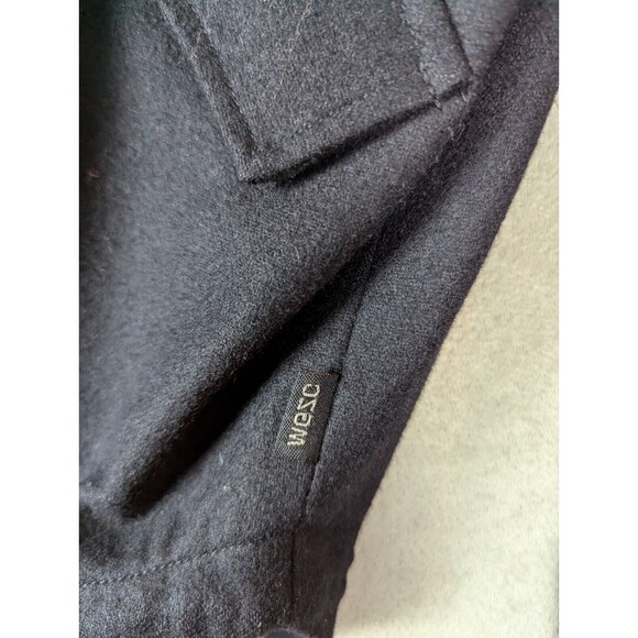 Wesc Black Wool Blend Jacket Size XS - Picture 6 of 13